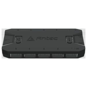 Antec ARGB  Fan Controller - 5 PWM Fan Ports - 5 ARGB LED Ports - SATA Power