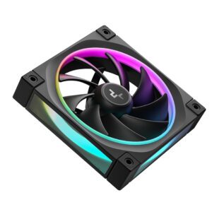 DeepCool FL12 120mm PWM ARGB Case Fan - High Performance - Black - Single