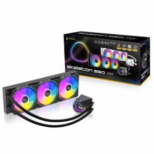 Antec Skeleton 360 ARGB AiO Liquid CPU Cooler - 360mm Radiator - ARBG Fans - Black