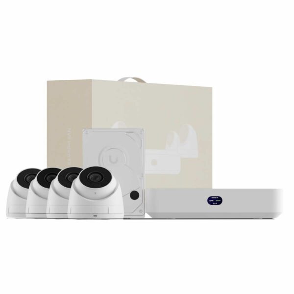 Ubiquiti UniFi Protect UNVR-KIT Compact NVR Kit - NVR - 4 x Cameras - 1TB HDD
