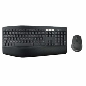 Logitech MK850 Performance Wireless Combo Keyboard and Mouse Set (Black) - UK