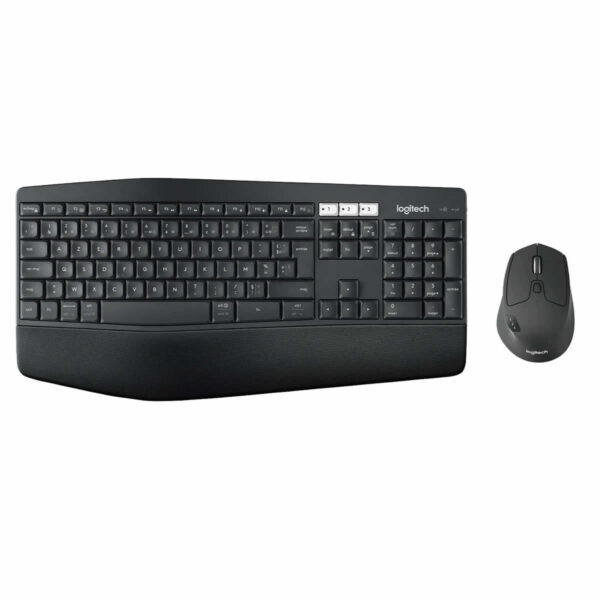 Logitech MK850 Performance Wireless Combo Keyboard and Mouse Set (Black) - UK