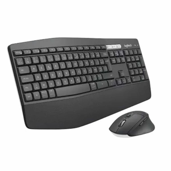 Second image of Logitech MK850 Performance Wireless Combo Keyboard and Mouse Set (Black) - UK
