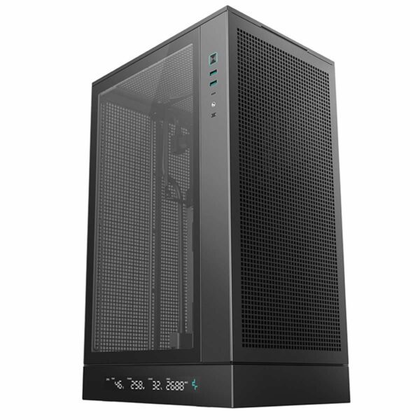 Second image of DeepCool CH270 Digital Micro-ATX Mini Tower Case - Black