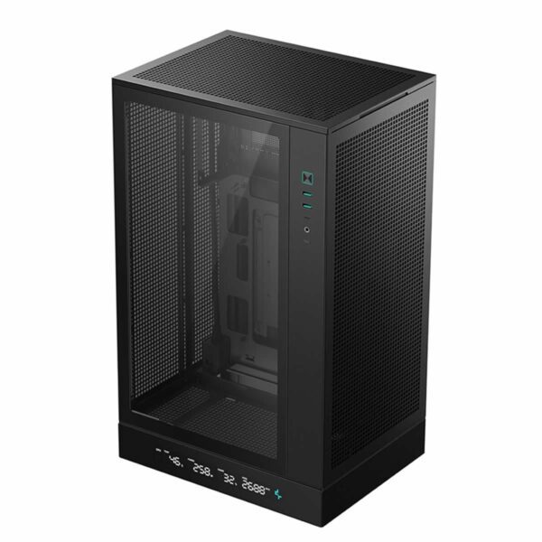 DeepCool CH270 Digital Micro-ATX Mini Tower Case - Black