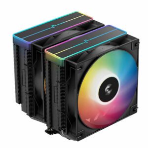 DeepCool AG620 BK ARGB V2 Dual-Tower CPU Air Cooler - Black