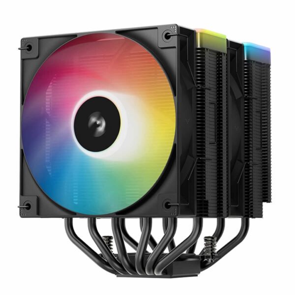 Second image of DeepCool AG620 BK ARGB V2 Dual-Tower CPU Air Cooler - Black