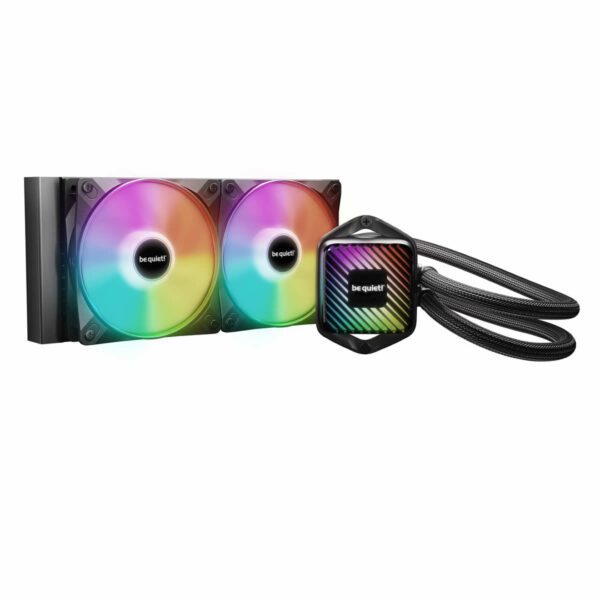 be quiet! Pure Loop 3 LX Liquid CPU Cooler - ARGB 240mm Radiator - Black