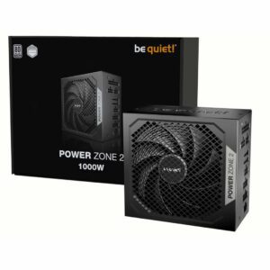 be quiet! Power Zone 2 1000W PSU 80 PLUS Platinum ATX3.1 PCIe 5.1 Power Supply - Black