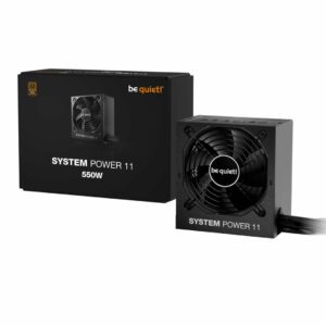 be quiet! System Power 11 550W PSU ATX3.1 PCIe 5.1 Power Supply 80 PLUS Bronze