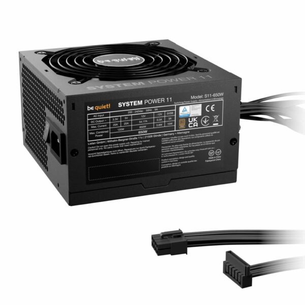 Second image of be quiet! System Power 11 650W PSU ATX3.1 PCIe 5.1 Power Supply 80 PLUS Bronze