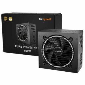 be quiet! Pure Power 13M 650W PSU ATX3.1 PCIe 5.1 Power Supply 80 PLUS Bronze