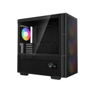 DeepCool CH560 Digital Black E-ATX Mid Tower Gaming Case - Window - 4 ARGB Fans