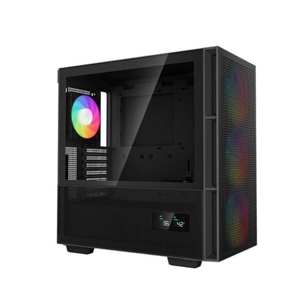 Second image of DeepCool CH560 Digital Black E-ATX Mid Tower Gaming Case - Window - 4 ARGB Fans