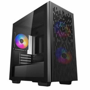 DeepCool MATREXX 40 3FS LED Micro-ATX Gaming Case - Black