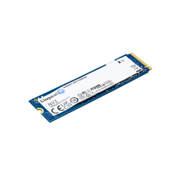 Second image of Kingston NV3 2TB SSD m.2 PCIe Gen4 Solid State Drive - 6000Mbs / 5000Mbs