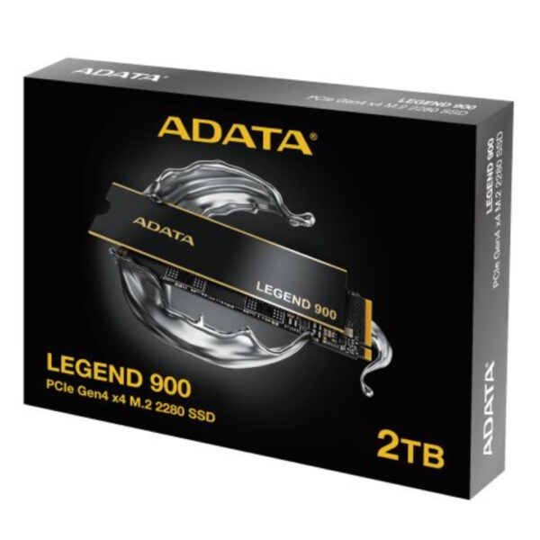 Second image of ADATA 2TB SSD Legend 900 M.2 NVMe Gen4 PCIe 4.0 Solid State Drive 7000 / 5400Mbs