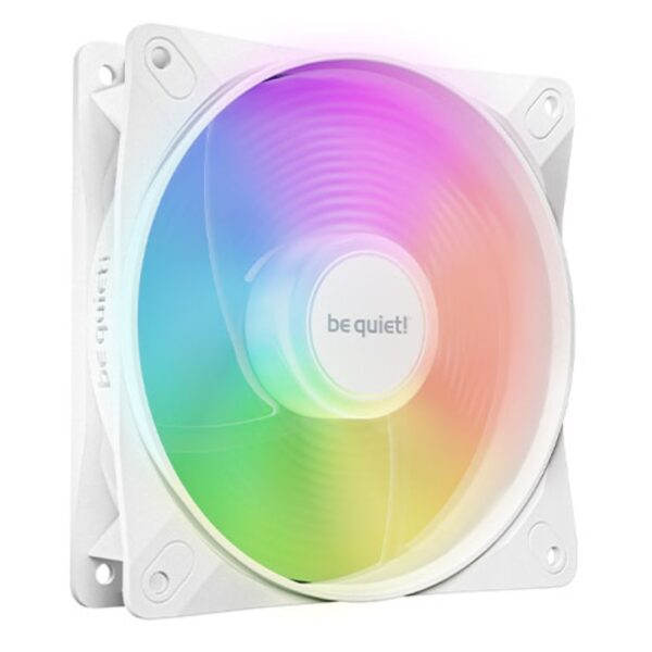 be quiet! (BL133) Light Wings LX 12cm PWM Reverse Blade ARGB Case Fan White