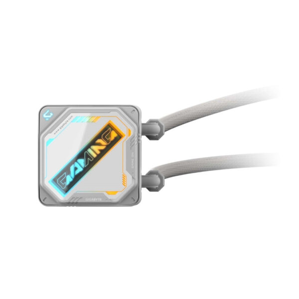 Second image of Gigabyte GME 360 AIO Liquid CPU Cooler - 360mm Radiator - ARGB Fans - White
