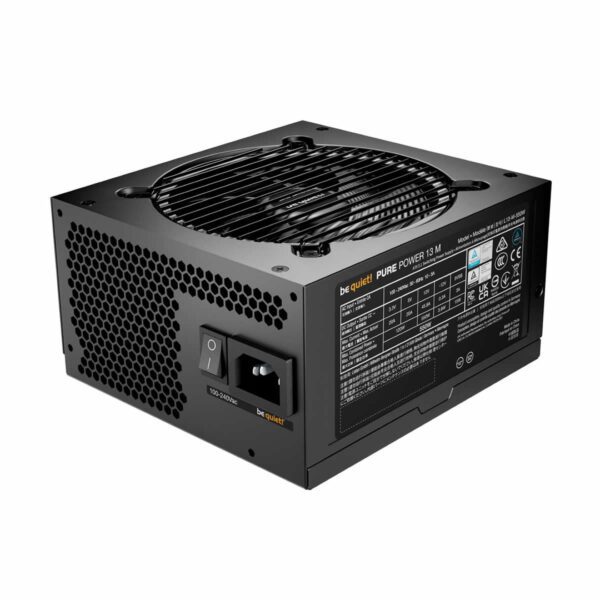 Second image of be quiet! Pure Power 13 M 550W PSU - 80Plus Gold ATX3.1 PCIe 5.1 Power Supply