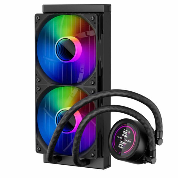 Second image of 1st Player TS4-240-BK ARGB 240mm CPU Liquid Cooler