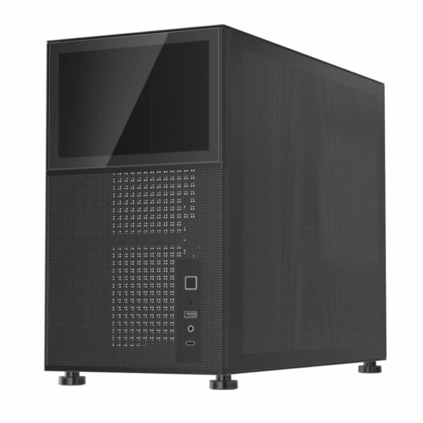 Second image of 1st Player MIKU Mi6-EV Emotion View Micro ATX Black Case
