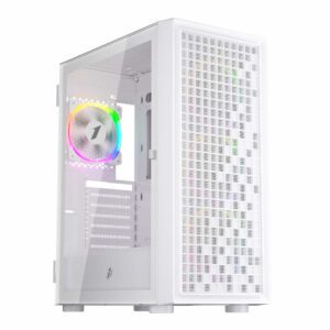 1st Player Go6-WH-4FS1 ATX White Case with 4 FRGB Fans