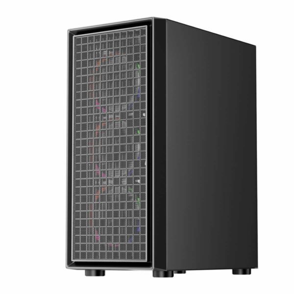Second image of 1st Player Go6-BK-4FS1 ATX Black Case with 4 FRGB Fans