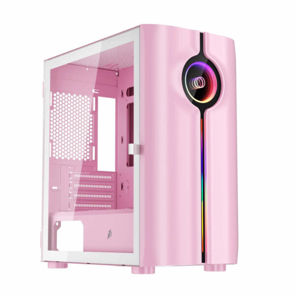 1st Player IS3-PK Micro ATX Pink Case