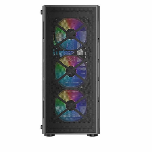 Second image of 1st Player Firebase XP Mid Tower Case with 6 x RGB Fans