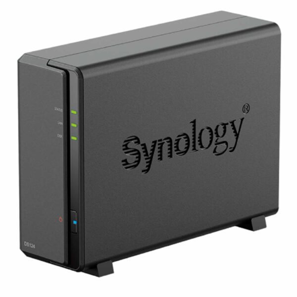 Synology DiskStation DS124 1 Bay Network Attached Storage Enclosure - Diskless