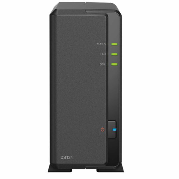 Second image of Synology DiskStation DS124 1 Bay Network Attached Storage Enclosure - Diskless
