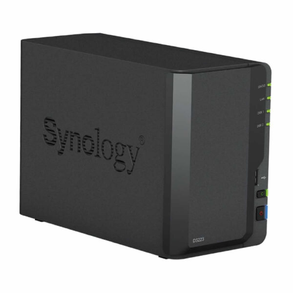 Second image of Synology DiskStation DS223 2 Bay Network Attached Storage Enclosure - Diskless