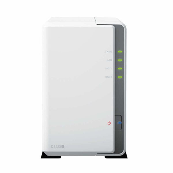 Second image of Synology DiskStation DS223J 2 Bay Network Attached Storage Enclosure - Diskless