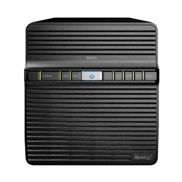 Second image of Synology DiskStation DS423 4 Bay Network Attached Storage Enclosure - Diskless