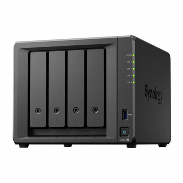 Synology DiskStation DS925+ 4 Bay Network Attached Storage Enclosure - Diskless