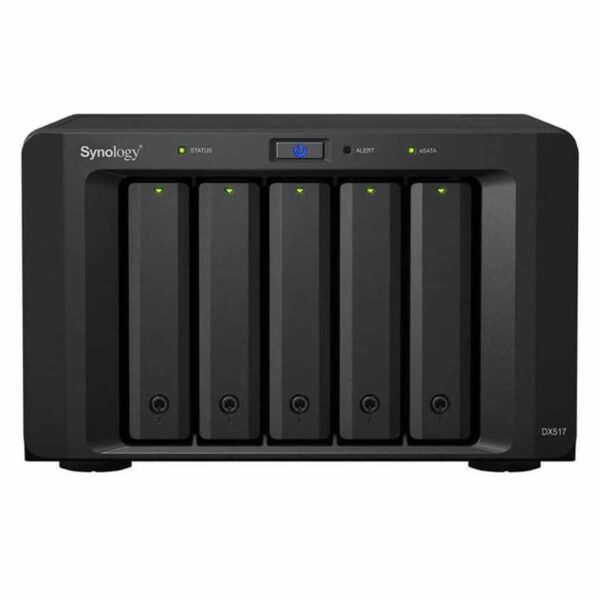 Second image of Synology DX517 5 Bay Expansion Network Attached Storage Enclosure - Diskless
