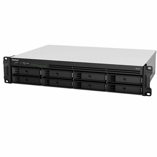 Second image of Synology RackStation RS1221RP+ 8 Bay Network Attached Storage Enclosure - Diskless