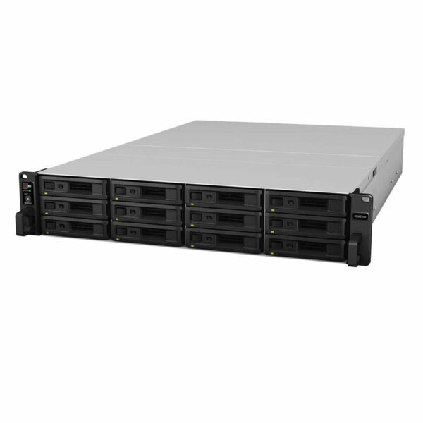 Second image of Synology RackStation RS3621XS+ 12 Bay Network Attached Storage Enclosure - Diskless