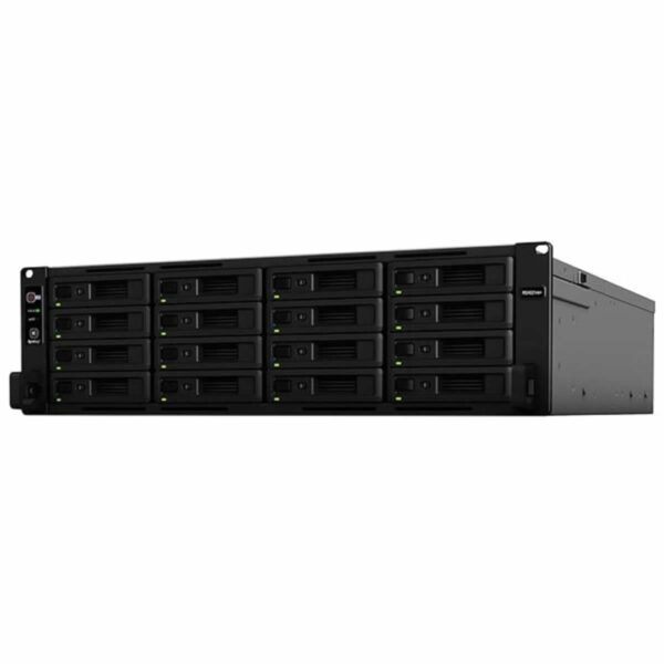 Second image of Synology RackStation RS4021XS+ 16 Bay Network Attached Storage Enclosure - Diskless