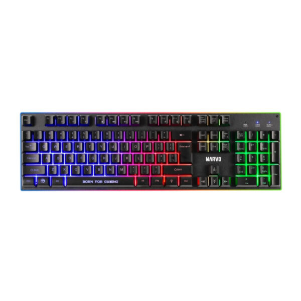 Second image of Marvo Scorpion CM416 Loot 40 RGB Gaming Keyboard, Mouse, Headset and Mat Bundle