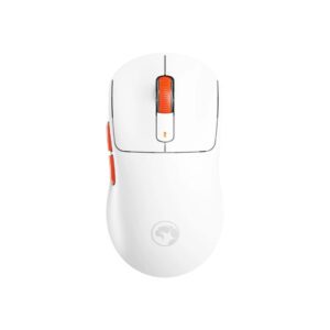 Marvo Scorpion G964W Niro 60 Wireless and Bluetooth USB-C Gaming Mouse (White)