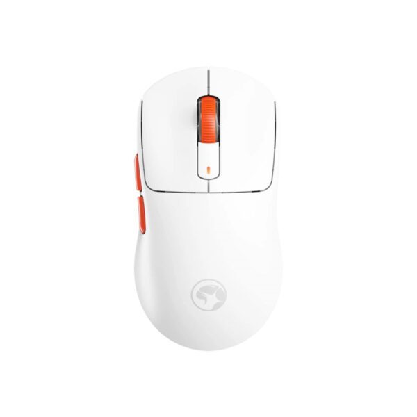 Marvo Scorpion G964W Niro 60 Wireless and Bluetooth USB-C Gaming Mouse (White)