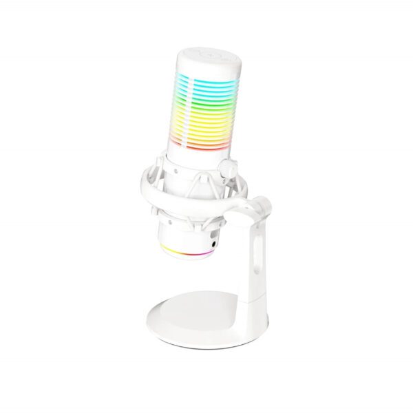 Second image of Marvo Scorpion MIC-07 Blast 60 USB RGB Noise Cancelling Wired Microphone (White)