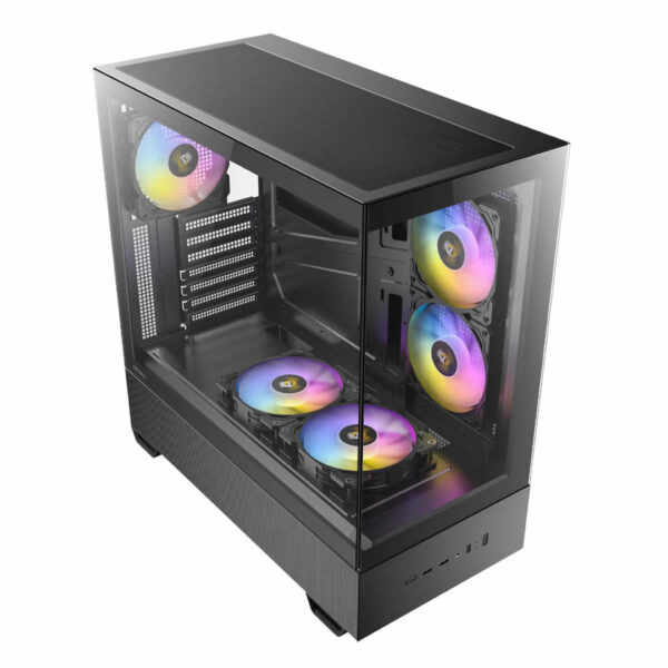 Second image of Antec CX705 ARGB Mid Tower ATX Gaming Case - Black With Window
