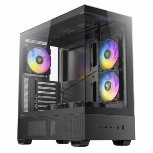Antec CX705 ARGB Mid Tower ATX Gaming Case - Black With Window