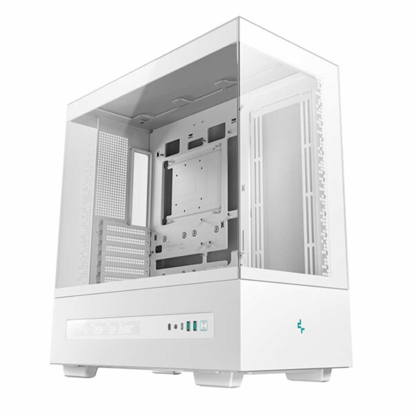 DeepCool CH690 Digital ATX Mid-Tower Case - White With Window