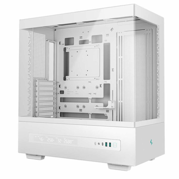 Second image of DeepCool CH690 Digital ATX Mid-Tower Case - White With Window