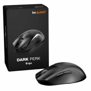 be quiet! Dark Perk Ergo Lightweight Ergonomic 32000dpi Wireless Gaming Mouse