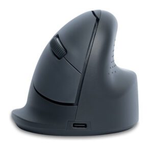 Vertical Mouse R-Go He Basic Ergonomic Mouse Medium Right-Handed Bluetooth Grey